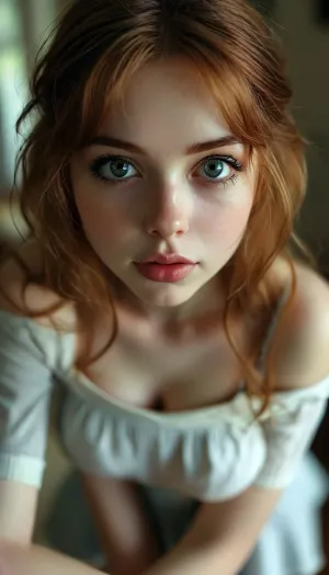 ((the whole girl visible in the frame)), ultra realistic smart incredibly beautiful seductive face, escort woman, super model, 18 years old, (very slim), narrow waist, looks directly at the viewer, swing golf pose, (micro skirt, long legs, perfect legs, long knee socks, sensual Seductive, big eyes, beautiful eyes:1.2), back view, long ginger hair, (seduce, sexy, wants to fuck:1.1), (white skin. smile:1.1), HDR photo, best quality, ultra-detailed, masterpiece, finely detail, highres, photorealistic, perfect illumination, best shadow, best shot, ((engaging view)), full scene picture, soft lighting, bhands, perfect fingers, little hands, (5/6th body:1.5), the woman is looking with amazement at viewer, (looking up), detailxl, perfecteyes, <lora:MJ52:.5>, <lora:lora-sdxl-perfect-eyes:.5>, <lora:style_lora_realis:.7>