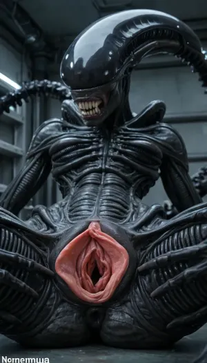 Dinamic frame, (((Alien xenomorph porn))), (((spreaded pink pussy with a speculum 2.9))), possing, skinny 1.8, frontal alien view, pussy, gigantic alien pussy, huge tits, (((fat enorm extreme spread pussy 2.5))), black alien 1.8, (((alien pussy spread 1.9))), (((Long labia 1.5))), (((Gaped pussy hole 1.9))), (((Long clit 1.5))), (((extremelly pussy spreaded 2.9))), pussy view from underneath close up, (((womb deep view 2.0))), ((Perfect vaginal anatomy)), (((vaginal cavity extremelly deep 2.0))), (((enormus giant vagina 2.5))), (((size diference))), dark blue black skin