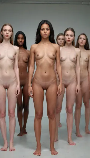Belleza cruda: la llamada de fundición de la etnia mixta que muestra los cuerpos de los modelos de 18 años