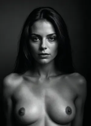 影の踊り:エロの黒と白の撮影の物語