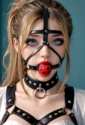 8k uhd portrait: a captivating study in seduction - dark goth girl's alluring realism