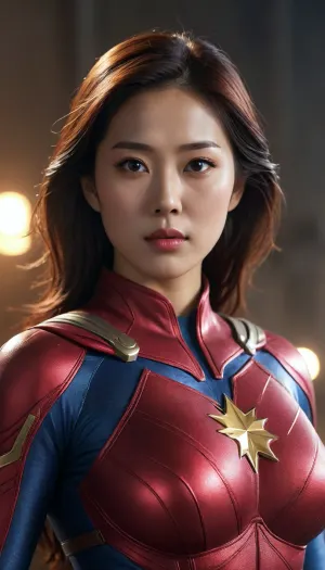Female Korean superhero