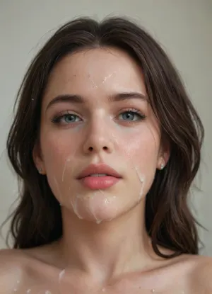 portrait of a skinny MILF looking at the viewer, after bukkake, open mouth full of white slime running down from her mouth, wet slimy hair, charcoal drawing, very detailed, best quality, cinematic, depth of field, Canon EOS 1D Mark X, 8k UHD, filmed from low angle, by jrCarringtonQuiron and 45ht0n and StokeRealV1, [Negative Prompt], blurry face, distorted hands, unflattering angles, <lora:MS_Real_XL_Bukkake:.5>, bukkake, cum, detailxl, 4ng3l, face, <lora:SDXL_BetterFaces-LoRA_v1:.5>