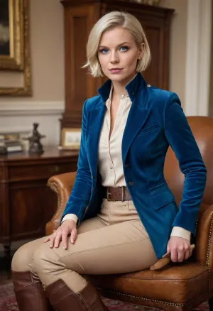 कालातीत लालित्य: मखमल और सवारी जूते में पूर्ण सुंदरता का अध्ययन