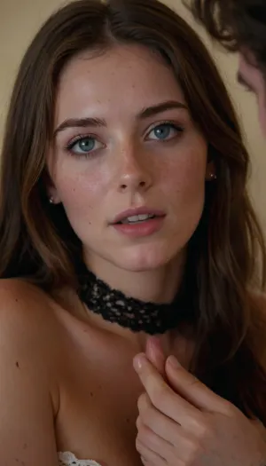 The french belle's intimate dance: a tale of passion and pleasure under soft light