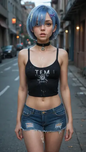 Nel deserto dell'estasi: l'insolito incontro di una donna con un eccessivo gioco di sperma