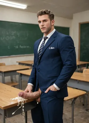 man male，male，male，male，male，man，male，a 40 years old
daddy teacher masturbate in front of a lots of male students in classroom，the teacher can’t help himself to touch himself，wear teacher uniform，cum， public shame，humiliation，lots of students，masterpiece，sex on street，masterpiece， 40 years old， fat beefy muscleman ，people watching，tease each other，crazy fuck，daddy sex，big fat claves，loose anus，footfetish，at night，orgasm，man ，man，male，male，male，extremely beefy，mouse wide open，public shame，rubbing crotch，full coverage clothing，handsome man，man，full coverage Clothes，gigantic beefy muscle，high body fat，public shame，male，muscle man，beefy man， male，muscle beefy man，hands down ，dark lighting，extreme handsome，orgasm face，gigantic puffy nipples，high body fat，，Low Saturation color clothing，hairy，underwear，white socks ， pants，hard nipples, public，thick claves，shame, orgasm expression， orgasmface