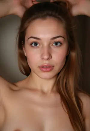 Portrait, headshot photo, 20 years old, perfect face, portrait, naughty look. Perfect italian Instagram model