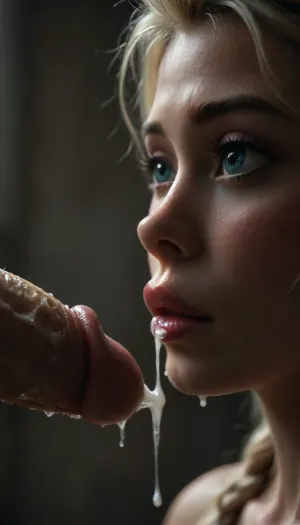 ((Elsa from Frozen)), close up of huge perfect hight detaild half erected penis after sex, dripping cum in backligt, texture, photorealistic, <lora:Picture_enhancer:.6>, <lora:Super_Eye_Detailer_By_Stable_Yogi_SDPD0:.3>, <lora:BUT_SDXL_SHS:.6>, <lora:DetailedEyes_V3:.3>, <lora:dark:.4>