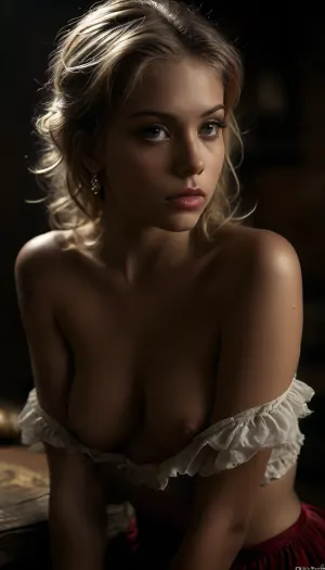 Dynamic View, Dynamic PoseRealistic XHyperreal Max Quality High detailed, oriental temple, (Skinny thin ultra lean naked body:1.2), (Tiny Breasts:1.2), Small soft AssSeen from side, Blonde naked young cute sweet adorable gorgeous Highlightsyui ohtsuki, ultra flirty, kinkiest cutie, abigail williams from fate, lillie from pokemon, seducing expression, narrow hips, bangs, (messy hair in a ponytail), tempting, sexy, blue eyes, alluring seductively satisfied exhausted aroused face, perfect lips, tanned soft skin, puffy nipples, very sweaty skin, black background, black room, cock, male in front of girl, white cock, hard-on, handjob, milking a huge cumshot out of a huge black cock, small round nose, wide mouth, thick lips, small forehead, excessive cum on face, (ejaculation:1.4), excessive cum dripping from penis, dark room, cum, on, face, (selfie on the phone), <lora:JustCum:.9>, ((tattoo on cheek)), naked, SDXL_BetterFaces-LoRA_v1, .5>, (music_), <lora:Oxygen girl_SDXL1.0:1>, <lora:MJ52:.7>, <lora:BUT_SDXL_SHS:.1>, <lora:Madison_Beer_2020_SDXL_JugX_trigger_m4d1s0n-000076:.8>