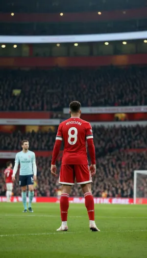 Arsenal London, Bayern München, goal, November 2025, (3:1)