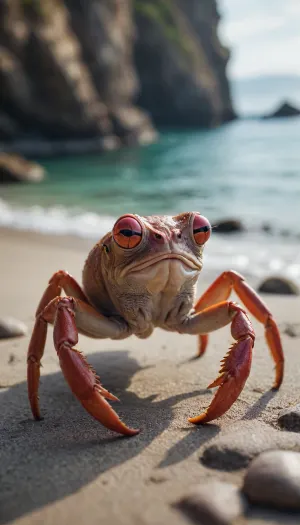 monkey crab
