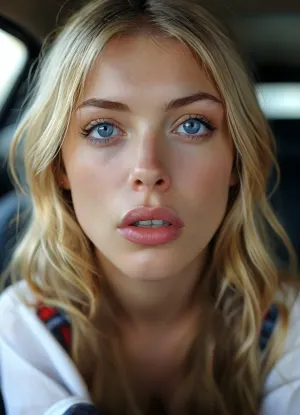 Wide opened mouth, (((sucking toes:1.6))), mouth cum, scenic photo, Extremely realistic detailed, ultra realistic smart incredibly beautiful seductive face, young escort woman, super model, 18 years old, (very slim, anorexic figure), long very shapely legs, narrow waist, looks directly at the viewer, stylish long straight blonde hair with lowlights, (long legs, perfect legs, sensual Seductive, big bright blue eyes, beautiful eyes), flirtatious excited expression, ((posing in the back of a car)), ((erotic nude)), ((viewed from below:1.3)), my young 18 years old step sister, (sucking a women's toes), (excess saliva on foot:1.6), (spit on toes), (young face:1.6), (young body:1.2), small hands, is doggystyle, in front of my, ((Massive cock:1.5)), ((wearing a tight white shirt, a tartan skirt and striped tie)), shocked, (rough anal sex:1.6), deepthroat, (elegant long blonde hair with lowlights haircut:1.5), ((slim body)), cum anal, crempie anal, cleaveage, small tits, small weist, peace, sign, (sexy small breasts:1.3), (small waist:1), (tiny dark erect nipples:1.2), (tiny butt:1.3), (thin thighs:1.4), (short legs:1.6), tight ass, (tiny ass:1.6), beautiful face, very small breasts, messy blonde hair, (tiny feet:1.4), ((holding foot up to face)), ((perfect feet)), (highly detailed feet, 5 toes), (best blue eyes ever:1.5), Focus on beautiful feet, detailed oiled skin, detailed feet, vibrant colors, realistic smooth deeply tanned skin, highly detailed, entire body, ultra realistic, (white skin. smile), HDR photo, best quality, ultra-detailed, masterpiece, finely detail, highres, 8k wallpaper, photorealistic, perfect illumination, best shadow, best shot, ((engaging view)), full scene picture, bhands, perfect fingers, little hands, sweaty feet, (perfect toes:1.5), the woman is looking with amazement at viewer, (looking up), detailxl, perfecteyes, <lora:MJ52:.7>, <lora:lora-sdxl-perfect-eyes:.5>, <lora:style_lora_realis:.3>