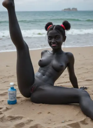 Dreamworks"universe" Illustrator minie, studios animations, tiane bigger eyes funny crazy hardy babe cossover whit lady bug heads, [cgi mood caricature head black], plastic corazón queens never land, head toons art, art digital modele, (((plastic black skin))), (originals terror make up), sexys doll Dolly evirin whit plastic black oscureds sexy, oil brillo whit Barbie mood Styles, beuty black blaky darkness Big ass, hips lips, tech, Pink flúor g-string pink lady hot head cosplay, much sudor brilliten skin, doll head, nubian raze melamine eboney pretennie, Open leags kneeking, skinn ultra black color plastiv bright doll, pussy labs cameltoe skine melamine native, by Pixar of nubian from Avatar Island beach. She is around years old, athletic and flexible porn pooses variusly, with long black hair styled in pigtails and bangs. She is exitant she shamale iconic one-piece is laughing and posing dynamically on the sand beach with the ocean waves in the background. Bright sunny lighting. High lace detail, cinematic, 8k, realistic textures, depth of field."ArtStation." still."training exited full, hips lips wide, sit pennis ang dirty color pubis long, boodypaint camuflaje, fucking pussy ass view, pussing diferent open posses in the isla ember cartoonsd, atardecer épico, play sand water, castle Sand, exitaded pussy nude upe, (pink vuelve pussy), labs internos pinkys, pretennie, Chun, <lora:Chun-Li-Pony:.8>