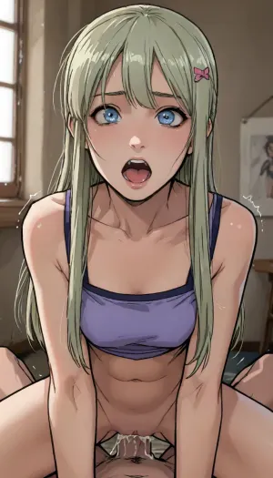 Andava, Andavaverse, Drawing, Breckie Hill, ((markgavatino style)), Melkor mancin style, flirty, high contrast, fucked from behind. Green hair. Looking directly at viewer. Trembling. Quivering whole body rgasm. Explicit hardcore sex. Creampie. Screaming., (dramatic lighting:1), ratatatat74, kousaka, kirino, gokou, ruri, izumi, sagiri, himemori, luna, sakura, miko, tsunomaki, watame, <lora:LCMTurboMix_Euler_A_fix:.5>, <lora:EnvyBeautyXL02:1.5>, <lora:ratatatat74-000050:1.5>, <lora:mk_Bp Anime_xl:2>, <lora:Kanzaki Hiro_XL:1.7>