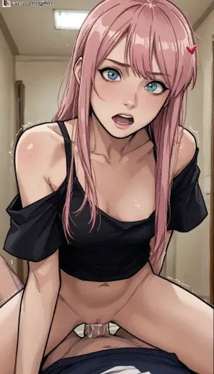 Andava, Andavaverse, Drawing, Breckie Hill, ((markgavatino style)), Melkor mancin style, flirty, high contrast, fucked from behind. Pink hair. Looking directly at viewer. Trembling. Quivering whole body rgasm. Explicit hardcore sex. Creampie. Screaming., (dramatic lighting:1), ratatatat74, kousaka, kirino, gokou, ruri, izumi, sagiri, himemori, luna, sakura, miko, tsunomaki, watame, <lora:LCMTurboMix_Euler_A_fix:.5>, <lora:EnvyBeautyXL02:1.5>, <lora:ratatatat74-000050:1.5>, <lora:mk_Bp Anime_xl:2>, <lora:Kanzaki Hiro_XL:1.7>