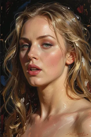 An oil painting of Madonna the singer, expressive brushstrokes, dramatic lighting, Renaissance color palette, artistic portrait, masterpiece, (detailed face --ar 3:4)