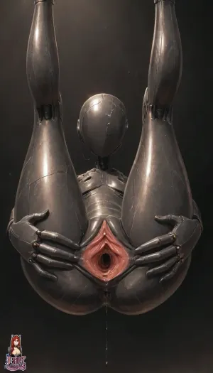 (robotic skin:2), (android skin texture), robot, android, ((no gender)), (non-human face), blank robot face, ((no face)), hdr, dtm, full hd, masterpiece, 8k, beautiful, maximum details, highly detailed, ultra detailed graphic tension, cleaning poses, stunning colors, cinematic lighting effects, super vista, futuristic house background, ((flat-chested)), ((flat chest)), smooth body, exposed wires, full side profile, syntheticbreed, ((syntheticbreed:1.8)), noface, cyborg, 20 year old girl, best quality, photorealism, masterpiece, chested, Ultra detailed RAW color photography, highly detailed, high level of detail, (skinny:1.5), small waist, small hips, tiny ass, round tits, ((perfect fingers, perfect hands, perfect skin)), ((hyper gaping pussy, hyper gaping vagina, maigre, musclé, seins visibles, pussy visibles, big clitoris visibles, seins nus, HDR pussy, hyper spread pussy, ((doing standing gymnastics)), hyper pussy juice dripping)), (perfect adult body proportions), Real, photorealistic, hi-detaild, 8k, pussy dripping, pussy dripping semen, (spread pussy:1.5), hi-detailed pussy, perfect pussy, (Reiq mix Jack cayless art style:1.5), <lora:Synthetic_Breed:2>, <lora:Faceless_Cyborgs-000014:2>