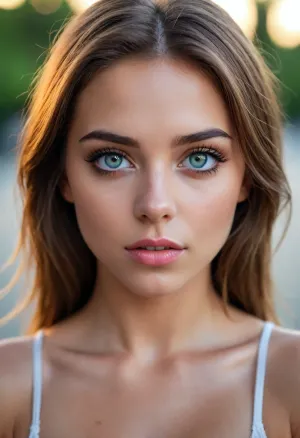 sexy girls with white eyes