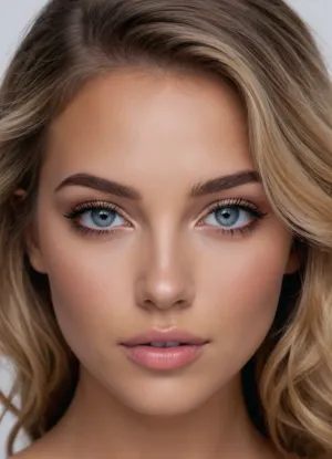 Girl, 20years, picture with full Body, small Taille, nice titts, Hair — Massive voluminous champagne blonde balayage blow-dry, large barrel curls framing face on both sides
Skin — Deep golden bronze spray tan, extreme dewy glow, blinding cheekbone highlight
Eyes — Light blue eyes, Small hooded doe eyes, downward outer corner, long wispy lash extensions, zero eyeshadow
Face Shape — Round, full chubby cheeks, soft baby-faced proportions
Lips — Soft natural pink-nude, one-sided gentle smirk, no gloss or liner
heavy bright makeup, light contour, light make up around eyes, looks brighter
Full Body, perfekt, perfect Vagina, beautiful tits
POV shot, Woman lies on her back, A cock penetrates her, The POV missionary continues, Focus on the POV missionary, the from-above angle, and the intimate sex, pussy, labia, clitoris, big, open, spread, closed