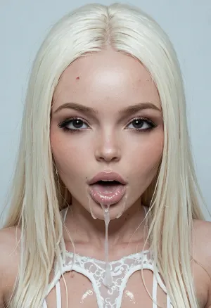 All pink and purple, cute sex nymph, sissy Hypno, hypnosis, trans, futanari, gay, queer, lbgt, mindfuck, full body portrait, Straight jet black ultra slick hair, gaping mouth, covered in white goo, Young lustful sex obsessed t33n, vacant expression, mindless, hypnotised, mind numb, t33n girl, sexual, ominous, entity, femininity, hyper sexuality, unrealistically sexy, ultra curvy body, nympho, evil Fetish, kinky, High quality vintage 35mm Kodak film photograph, diagonal angle, tilt, professional photograph, too young cuter girl, black eyes, cat eyes, snake eyes, very, dark, focused, flash, <lora:Ring_Bokeh:2>, <lora:winx-10:2>, <lora:sdxl_darkflash_v6-000060:2>