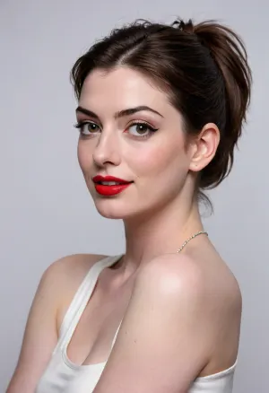 white background