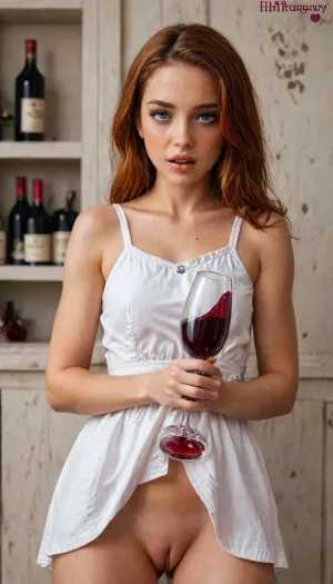 BREAK, (redhead beauty:2), (close:.2), (looking back:.2), .
BREAK, (girly:2), (minx:.2), (petite:2), (slender:.2), (youthful:2), (cute:2), (fit:.2), (slutty:.2), (sexy:2), (busty:2), (curvy:2), (tanned:.2), (tan lines:.2), (dark complexion:.2), (makeup:.2), (long dark eyelashes:2), (freckles:.2), (sweaty:1.2), (pussy juices:.2), (shy:.2), (blushing:.2), (worried:.2), (flirty:.2), (excited:1.8), (moaning:.2), (begging for sex:.2), (head tilt:.2), (tight white sundress:2), (hint of pussy:2), (masturbating:2), (holding a wine bottle:2), (winery:2), .

BREAK, (incredibly beautiful sexy girl:2), (extremely pure cutie:2), (looking at viewer like she is in the mood for a nice tender lovemaking session:2), (she asked viewer to give her intense pleasure like in her vivid imaginative erotic fantasies:2), (very large sexy eyes:2), seductive look, (lustful lips:1.3), (very adorable teeny face:2), (she looks really good:2), (narrow upper body:1.7), slim neck, narrow waist, (wide hips:1.1), (shapely firm exceptionally slutty gorgeous body of an endearing incredibly sexy virgin:2), (perfect firm fit butt:1.3), (shapely breasts:1.1), (teeny tiny tidy godpussy:1.4), perfecteyes, <lora:PerfectEyesXL:2>, <lora:adlima_xl_1_standard_merge_62_88_05_05:2>, <lora:WildcardX-XL-Detail-Enhancer:2>, <lora:LCMTurboMix_Euler_A_fix:.8>