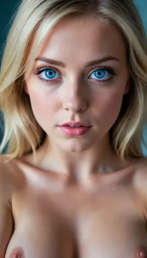 nakedness, <lora:Portrait_perfection:.8>, bright, blue, eyes, <lora:bright_blue_eyes:.8>