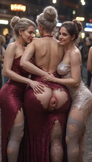 Mom, 50 yo milf, hugs with 3girls, dark-grey stockings, massive natural sagging breasts, messy platinum blonde hairstyle, extremely detailed pics, messy bun, (dark-grey stockings:1.2), slutty smirk, (torn evening sparkly burgundy dress:1.5), perfect hands, perfect 5 fingers, (family happy birthday gangbang party), (gangbang:1.5), dinner room, detention house, (gangbang with 5boys:1.4), blowjob for boy, deepthroat for boy, (big labia cameltoe:1.8), (gaping vagina:1.6), (cellulite Mom:1.2), (oiled glossyshiny skin:1.7), (cum dripping from cock:1.5), frontal view, side view, bent over, on all fours, anal position, detailed penis, big testicles, detailed ballsack, (back view massive heart-shaped huge extreme wide gaping massive cummed anal prolapse Chubby Mom surrounded by little short bodies flat chested tiny brunette 4girls:1.48), crowd of people, <lora:add-detail-xl:2>, <lora:detailed_notrigger:2>