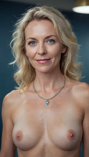 Lizz Truss at 60 full body nude, <lora:Real_People-SDXL:.8>, blonde, wrinkles, jewelry, long, hair, short, smiling, 1girl, blue, eyes, <lora:Older_woman-000008:.8>