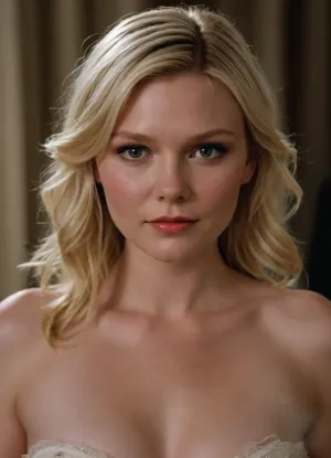Sexy blonde model