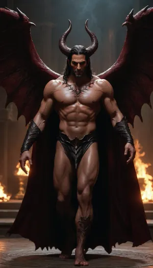 Lucifer, Asmodeus, Satan.