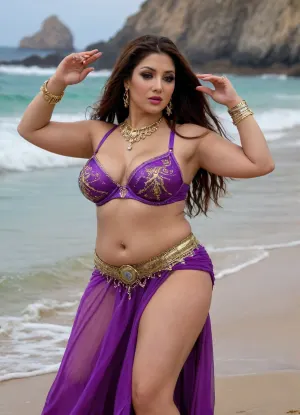 (((8K resolution))), ((people touching detailed)), (((adult bellydancing performer, body full-plump hairstyle, sexbabe ballistic enormous pouring breast, costume, massive matured pussy and glamorous ass, rapper hourglass body, experienced virgin, gangbang interracial bimbo perform reinvent Latina makeup))), ((wetting sea tasting by nudists in breast mouthed a job, wear heel and seductive bikini. The day, lighting HDR+, full body visibly)), (tattoos cover wrought body, detailed), ((public beach in porned sea))
