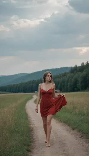 девушка и мужчина с большим членом, обнаженный вид, позирует фотографу на плаже, высокие каблуки, длинные волосы, сперма