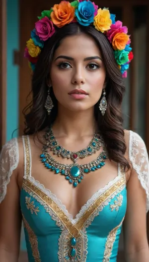 beautiful mexican woman