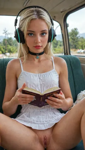(beautiful dream girlfriend:2), (sexually perfect cute AI fuckslut:2), (most erotic view of her sexy body:2), (horny adorably cute model:1.6), (sexiest hot beauty:1.8), (gorgeous:1.3), adorable, cute, (seductive:1.5), (extremely sexy face:1.4), (perfect female face:1.2), (most beautiful upturned sexy eyes:1.4), (perfectly shaped full lips:1.3), (small cute nose:1.1), (sensually parted lips:1.2), horny expression, looking at viewer seductively, (provocatively horny erotic cutie:2), (very adorable sexy beauty:2), (very indecent sexy 18yearold:2), (super horny slut:2), (very sexy body:2), (very slutty body:2), athletic, (toned:1.4), fit body, slim neck, erect nipples, shapely thighs, perfect ass, (teeny tight gorgeous godpussy:1.6), (really pretty:1.9), ...

BREAK, (girl:1.5), (close:.2), (looking back:.2), .
BREAK, (girly:2), (minx:.2), (petite:.2), (sweet:.2), (slender:.2), (youthful:.2), (cute:.2), (fit:.2), (slutty:.2), (vixen:.2), (sexy:2), (flatchested:.2), (busty:.2), (curvy:.2), (tanned:1.6), (tan lines:1.6), (dark complexion:.2), (makeup:.2), (eyelashes:.2), (freckles:.2), (sweaty:.2), (pussy juices:1.6), (shy:.2), (blushing:.2), (worried:.2), (flirty:.2), (lewd:.2), (excited:.2), (moaning:.2), (begging for sex:.2), (head tilt:.2), (redhead:.2), (blonde:.2), (brunette:.2), (white blonde:1.5), (choker:1.7), (white sundress:1.6), (headphones:1.6), (reading a novel:1.6), (looking at viewer:1.7), (bus station:1.6), .

BREAK, (softporn modelling still featuring a very fuckable hot beauty trying to seduce viewer with her girly cuteness and natural charm:2), (extra intricate high-definition fidelity:3), (incredibly detailed:2), (exceptionally gorgeous:2.5), <lora:Perfect_Eyes:2>, <lora:adlima_xl_1_standard_merge_62_88_05_05:2>, <lora:LCMTurboMix_Euler_A_fix:.8>, <lora:WildcardX-XL-Detail-Enhancer:2>