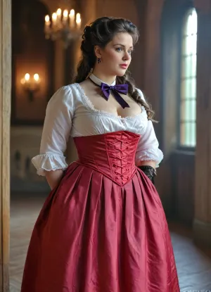 (fatty mature woman), The front of the skirt is raised up., ((complex high hairstyle)), ((front, dress, lift up, stomach)), ((natural intense hair growth of the genitals)), ((slightly raised hem of the dress)), ((fat folds in the hips and pelvis:1.4)), .wearing a 18th century dress, holding a fan in her hand, LIFT, UP, DRESS, CURTSEY, FROM, BELOW, rim light, in a castle, embroidery, intricate details, taffeta, silk, black lace, photography, 4K, 8K, cinematic in sthe style of barry lindon, (obese:1.1), bokeh, romantic, upskirt, vagina, out, rear, shot, front, <lora:rococo:1>, <lora:upskirt:.8>, underboob, <lora:UnderboobXL:.8>, <lora:MJ52:.8>, aamars, long, hair, black, tiara, earrings, red, choker, sailor, collar, purple, bowtie, white, shirt, elbow, gloves, pleated, skirt, bare, legs, <lora:sailor_mars_animaginexl_v1:.8>