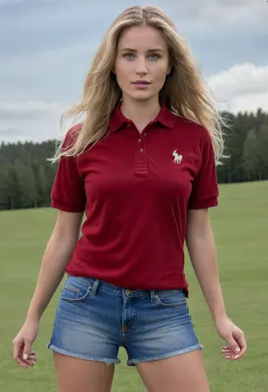 dynamic realistic photo taken in meadowland, photo shows complete body, perfect lighting, (best shadows), 8K, UHD, clear image, best quality, masterpiece, (one female, 40 years old hot finnish milf with natural saggy tits:1.2), skinny, long legs, round ass, narrow waist, wide hips, (detailed grey eyes, extreme long dark blonde hair:1), very detailed face, beautiful, light freckles, tanned skin, full lips, ((she wears a baggy crimson colored velvet poloshirt and wide leg jeans:1.4), big earrings, she prowls pathless trough a hilly summer meadow, long, hair, very), very, long, hair, hanging, dynamic, on, ground, shirtlift, <lora:verylonghairv2:.5>, <lora:shirtlift_SDXL_v2:.8>