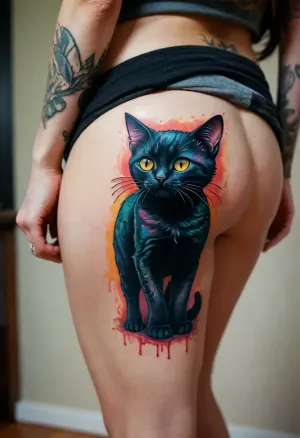 (smooth rendering and vibrant colors:.1), inked a black kitty tattoo on a butt cheek, /KlTTY-ART/, <lora:COMFYUI_mimic_landscape_-_XL_SDXL v2.0:.1>