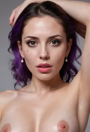 🐰🔝💔🕸️, A high-resolution, facing the camera with a subtle, neutral expression. Her most striking features are her bright, piercing grey eyes, which are accentuated by thick purple eyeliner and heavy mascara on the lower lashes. She has a pale complexion and wears a bold, glossy red lipstick. Her dark brown hair is styled in an elaborate, voluminous updo with visible black hair clips securing the messy but intentional texture. She is adorned with a large, vintage-style gold earring featuring a central white pearl, and a portion of a matching pearl necklace is visible at the bottom left. The lighting on the portrait is bright and flat, characteristic of a high-key studio setup against a plain, slender legs spread apart demonstrates, explicit macro photograph of a vulva, small petite body, short stature, flat chest, cute innocent face, she is kneeling, spread legs, self masturbation pussy, nude body, sexy stockings with bands, very huge anal beads in her anus, cum on face, all face covered with cum, cum on hair, excessive cum, to many cum on face, massive cum flows, (cum on face:2), (cum on hair:2), cum dripping, kneeling on floor, anal beads in anus, (huge anal beads:1.5), very shocked face expression, wide open asshole. The view is a direct, close-up anatomical perspective. At the top of the frame, fingers with clean, white-tipped French manicured nails are visible, gently pulling back the skin to reveal the internal structures. The surrounding skin is fair with visible, sparse hair follicles from a recent shave or trim. The labia majora are spread to prominently display the elongated, brownish-pink labia minora. The clitoral hood is visible at the top, and the vaginal opening at the bottom shows detailed, moist, and textured mucous membranes. The lighting in this second frame is similarly bright, direct, and clinical, ensuring every detail of the skin texture and anatomical structure is in sharp focus., split, creating a stark contrast between the social identity shown in the portrait and the intimate anatomical detail in the macro shot. The image quality is extremely high