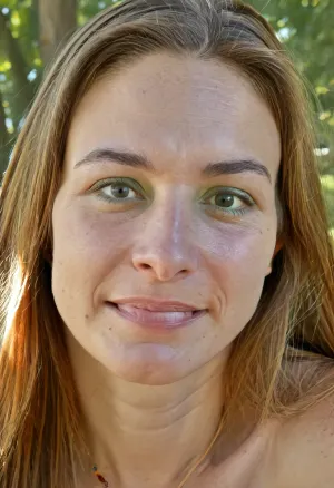 light natural blonde eyebrows, medium density, soft subtle low arch, individual visible hairs, strong natural taper, significant thinning towards outer tails, natural slight asymmetry, sparse ends, light brow color matching blonde hair, natural realistic eyebrows, detailed eyebrow hairs