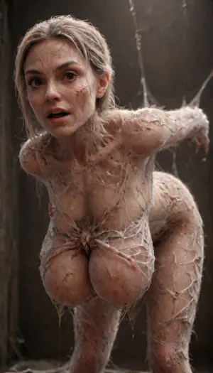 spider woman, spider bottom, big breasts, spider legs, spider web spider butt, spider backside, spider's underside, Spider, monster, creature, jumping, spider, ais-spiderz, 4r4chn1d, <lora:SpidersXL:2>, <lora:Jumping_Spider_Lora-000009:2>, <lora:Spiders_Style_SDXL:2>, <lora:4r4chn1dXL:2>, ais-cbwbs, <lora:ais-cbwbs-sdxl:.8>