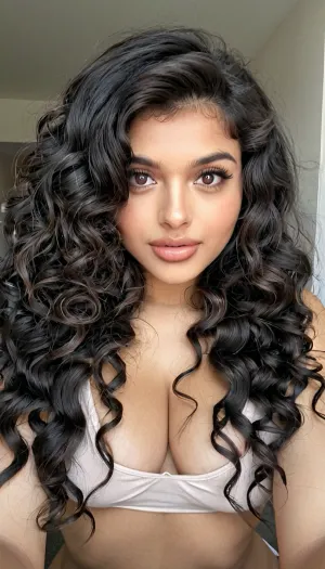 Super realistic, super quality, super detailed. Indian girl, 25 yo, hazel eyes, black wavy hair, <lora:[XL]bewildering:.8>