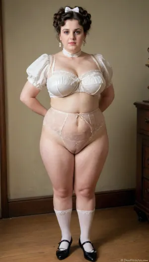 An elderly English aristocrat lady wearing long patterned trousers from the Victorian era an elderly aristocrat lady of the Victorian era in transparent underwear of the 19th century vintage., (((luxurious vagina:1.3))), (excessive pubic hair:1.4), (obese:1.4), Ruffles, bows, garters, lace, frills., ((cameltoe:1.2)), white transparent knee-length knickers with embroidery and ruffles, (((knickers:1.4))), (old woman with fat folds and cellulite:1.1), Big ass Wide hips big thighs.knickers trousers of the Victorian era, (((flatchested:1.4))), High old-fashioned hairstyle, bun and curls. Pince-nez. kooo123, Sundress, With, Bows, and, Ribbons, Sleeveless, Backless, Off, Shoulder, Short, Sleeved, Haltertop, Hair, Checker-print, Frilly, Floral, Print, boobheart, heart, hands, self, grabed, own, breast, microbikini, <lora:Anime_Style_Sundress:.8>, <lora:_sdxl-boobheart:.8>, <lora:microbikini_sdxl_1:.8>, 1880_dr3ss, 1890_dr3ss, 1900_dr3ss, 1905_dr3ss, 1910_dr3ss, Fortuny, <lora:Belle_Epoque_Dresses_1880-1914_XL:.8>