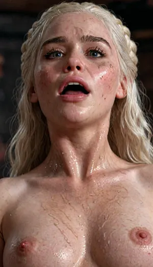 random sex scene, rapefantasy, Rating_explicit, (score_9, score_8_up, score_7_up, source_bdsmrape:1.48), detailed and infocus face, (((man is choking her from behind:1.4), ((on her back, shackled to a torture table, bound for sex, tied up:1)), ((hysterically crying for mercy:1.65)), cock in mouth, (brutal face fuck), Blowjob, (tears in eyes:1.5), (running makeup), (cum drips from nose:1.3), (cum drips from mouth:1.3), ultra hd, photorealistic, hyper gigantic large black cock in mouth, (((hyper gigantic large black cock in mouth:1.3))), dark Stormtrooper ass fucking Daenerys Targaryen from game of thrones, curvy body, (detail Daenerys Targaryen:1.32), long beautiful legs, full body, perfect figure, high definition textures, meticulous details, maximalist, shaders, depth, high quality reflections, 1girl, sidelight, frontlight, blurry background, cinematic_lighting, blush, ((gangbang_rape, anal_rape, arms_behind_head, nsfw:1.24)), (hyper massive cock:1.2), of the beast is to big for her little mouth, impossible fit in mouth, looking up, (trying to fit in her mouth the massive cock:1.24), (Tears:2), (bukkake:1.24), (handjob:1.12), (very above view:1.7), (cum explosion in mouth:1.125), cum on forehead, cum on cheeks, porn photoshoot, (huge dick:1.12), (creamy deep deepthroat:1.24), (extreme oral sex:1.4), (huge massive white dick:1.24), (cum), (hands holding hair), (huge dick:1.4), (bukakke), (cum in face, cum on body), (covered in cum), (man is choking her from behind), (pale skin), one hand around her neck, choking her hard, strangling her, gasping for air, highly detailed, high resolution, hands behind back, (anal), (masterpiece), hard nipples, anal sex, deep anal penetration, with 4 large muscular dark Stormtroopers, large dark Stormtrooper cock, large muscular dark Stormtrooper man, (gangbang, rapesex), swollen dark Stormtrooper veiny cock, (anal penetration), realistic detailed hair, realistic detailed skin, realistic detailed breasts, realistic detailed pussy, realistic detailed eyes, random view angle, detailxl)), Uber realistic, ultra detailed, masterpiece, arched back, detailxl, 35mm photograph, film, professional, 4k, 1girl, 8men, hdr, photographic, ultra realistic, ultra high details, (front view), (dynamic pose), best quality, extremely graphic, high detail, hyperrealistic, 8K, BadX, porn photoshoot, detailed skin, (eyes wide open in horror:1.44), (wide mouth spreader:1.5), (pleading expression:1.48), (terrified:1.12), (crying:1.45), UHD 8K, (full body photograph:1.1), (creamy deep deepthroat:1.24), (extreme oral sex:1.12), (huge massive white dick:1.4), (cum), (hands pulling hair hard), (huge dick:1.18), (whip marks:1.68), (whipped tits:1.67), professional photograph shot on kodak, 35mm photo, sharp focus, high budget, cinemascope, 100 mm lens, 1/250 s, f/2.8, ISO 300, <lora:detailed_notrigger:2>, <lora:LCMTurboMix_Euler_A_fix:2>, <lora:photorealistic_portrait_notrigger:2>, <lora:JuggerCineXL2:2>, <lora:KhaleesiDoguXL-000008:2>