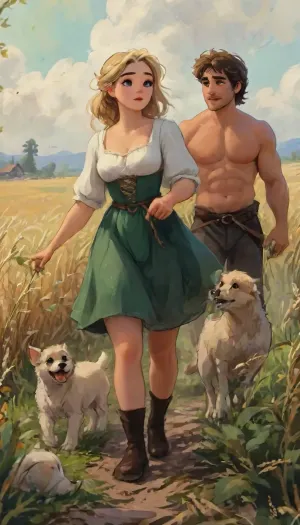 (((a peasant woman in a medieval green dress, corsage, white blouse, neckline, blonde, a cuhubby mature woman of 50 years old, with huge breasts, wide hips, gergeous ass and a shaggy cunt, works in the field with her little young son))), ((oktoberfest dress)), (((masterpiece, the best quality))), (wheat field, ears, sickle, sheaves), deep photo, depth of field, 35mm photo, film, bokeh, professional, 8k, highly detailed, perfect anatomy, insane details, intricate details, hyperdetailed, hyper quality, HDR, ray tracing reflection, cinematic lighting, highlydetailedbody, realisticface, highlydetailedhair, perfectfingers, insanelydetailed, 8K.highdetailedskin, highresolution, (j_cartoon:1.5), Drawing, uberfit, muscular, athletic, evaelfie, <lora:evaelfie_XLv1:1>, <lora:detailed_notrigger:1>, <lora:samdoesarts1.1-000030:.4>, <lora:J_cartoon:.3>, <lora:Animated_Concept:.4>