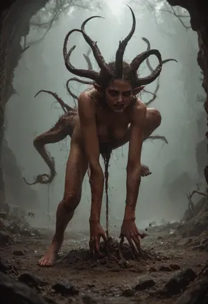 {, (((putrid demon))), (((defecating))), true}, concept, art, realistic, dark, theme, low, light, ab0m, <lora:Concept Art DarkSide Style LoRA_SeaArt Furry XL 1.0:2>, <lora:ab0m:2>