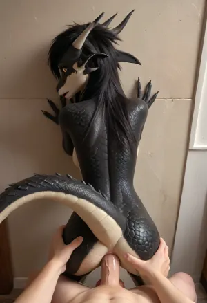2girls, (petite mean aggressive scaly gothic anthro dragon women:1.2982), dark dragon scales, scalie sharp dragon claws, becoming sex crazed, sexy body, medium firm tits, masterpiece, skinny, bony, anorexic, cachectic, exhausted. stand on toe, perky breasts, bow, very long hair, skiny body, best quality, highly detailed, highres, pov view close-up, (standing anal sex from behind:1.5), skinny ass, pov view from above, view from back, lean on wall, looking back, balls deep penetration, thin waist, pov standing doggy anal sex, proneboned, pov close-up, reverse cowgirl standing, head close-up to viewer, monster, ral-smoldragons, bailing_eastern, dragon, <lora:SDXL_Human_Male_Furry_Female:.8>, <lora:deepbeastxl-000004:.8>, <lora:ral-smoldragons-sdxl:.8>, <lora:xl-shanbailing-1025-eastern dragon-000008:.8>