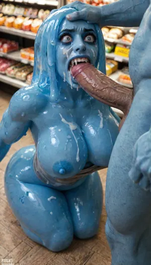 completed leggings, supermarket, rondom oral Deepthoat, hair perfect, back view perfect eyes, ultra hd, (rondom angle), (rondom pose), (rondom view), (masterpiece:1), hard nipples, perfect anatomic body, ass up, ultra detailed, masterpiece, arched back, detailxl, 35mm photograph, film, professional, 4k, hdr, photographic, ultra high details, back light, best quality, proper physics, volumetric lighting, golden hour lighting, dramatic shadows, rich details, nature-inspired color palette, big hypermuscular black men, (enlarged gaping rectum:1.3), swollen white cocks with veins, proper anatomy, breast squeezing, passionate kissing, big black cocks, tongues sticking out, (volumetric lighting), (maximum quality:1.5), (high resolution:1.5), (ultra realism:1.5), (maximum detailed:1.5), detailed body, detailed skin, hyperrealistic, (strong penetration:1.2), extreme graphics, shocked expression, beautiful hands, naked, copious creampie, facial, belly, tight, perfect, breasts, cutout, clothing, deepthroat, blowjob fuck, penis in her mouth, reveals, ((a slime man is glowing transparent blue body)), surprised expression, (holding the head:1.1), (forced blowjob face fuck:1.2), show only the face, (huge dick:1.1), (cum face:1.3), (scared face:1.5), (rage face:1.3), super hair, (big breasts:1.2), (big thighs:1.4), perfect teeth, (looking up:1.2), (visible teeth:1.4), (open mouth:1.3), (brown dick:1.1), (wide eyes:1.3), <lora:LCMTurboMix_Euler_A_fix:2>