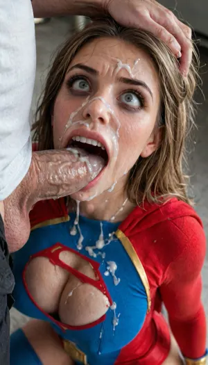 completed leggings, rondom oral Deepthoat, heir perfect, back view perfect eyes, ultra hd, (rondom angle), (rondom pose), (rondom view), (masterpiece:1), hard nipples, perfect anatomic body, ass up, ultra detailed, masterpiece, arched back, detailxl, 35mm photograph, film, professional, 4k, hdr, photographic, ultra high details, back light, best quality, proper physics, volumetric lighting, golden hour lighting, dramatic shadows, rich details, nature-inspired color palette, big hypermuscular black men, (enlarged gaping rectum:1.3), swollen white cocks with veins, proper anatomy, breast squeezing, passionate kissing, big black cocks, tongues sticking out, (volumetric lighting), (maximum quality:1.5), (high resolution:1.5), (ultra realism:1.5), (maximum detailed:1.5), detailed body, detailed skin, hyperrealistic, BadX, Stable-Yogis-Makeup-Enhancer-XL, (supergirl), (strong penetration:1.2), extreme graphics, shocked expression, beautiful hands, naked, copious creampie, facial, belly, tight, perfect, breasts, cutout, clothing, deepthroat, blowjob fuck, penis in her mouth, reveals, ((super girl)), surprised expression, (holding the head:1.1), (forced blowjob face fuck:1.2), show only the face, (huge dick:1.1), (cum face:1.5), (scared face:1.4), (rage face:1.3), (big breasts:1.2), perfect teeth, (looking up:1.2), (visible teeth:1.5), (teeth with:1.2), (open mouth:1.3), (brown dick:1.1), (wide eyes:1.3), <lora:LCMTurboMix_Euler_A_fix:2>